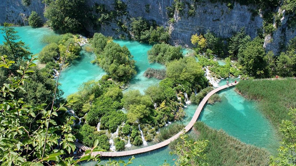 National park Plitvice lakes group Split tour